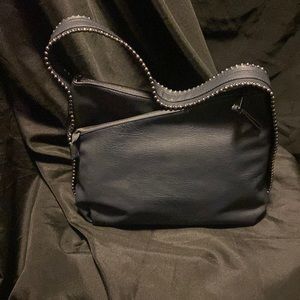 INC, International concepts. Large Navy Blue Leather and studded purse.